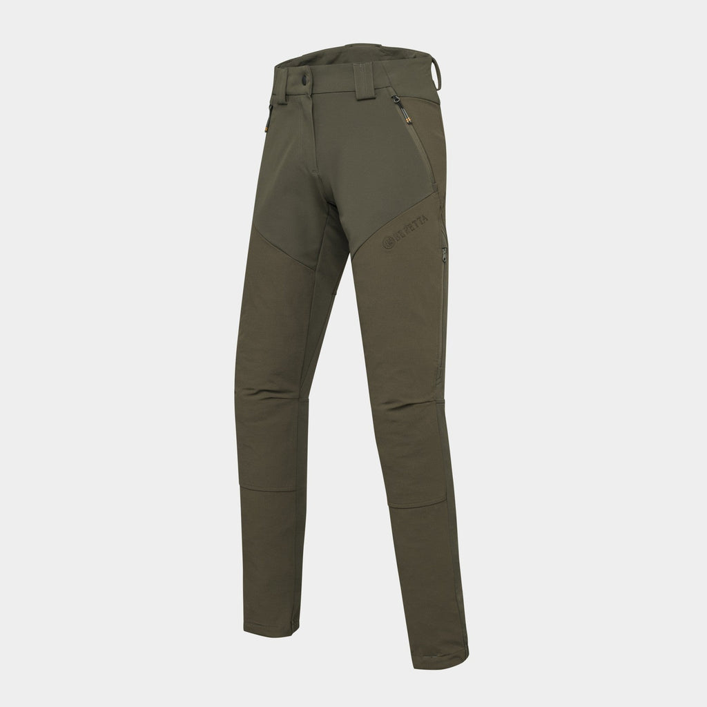 4 Way Stretch W Pants Green Moss