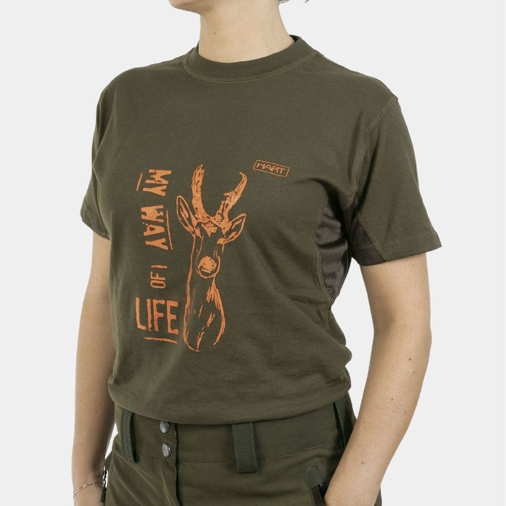 T-Shirt HART BRANDED Roe Deer-Femme