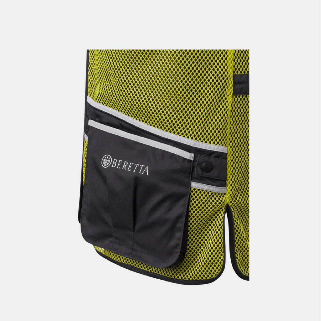 Full Mesh Vest Ice grey & Sulphur spring