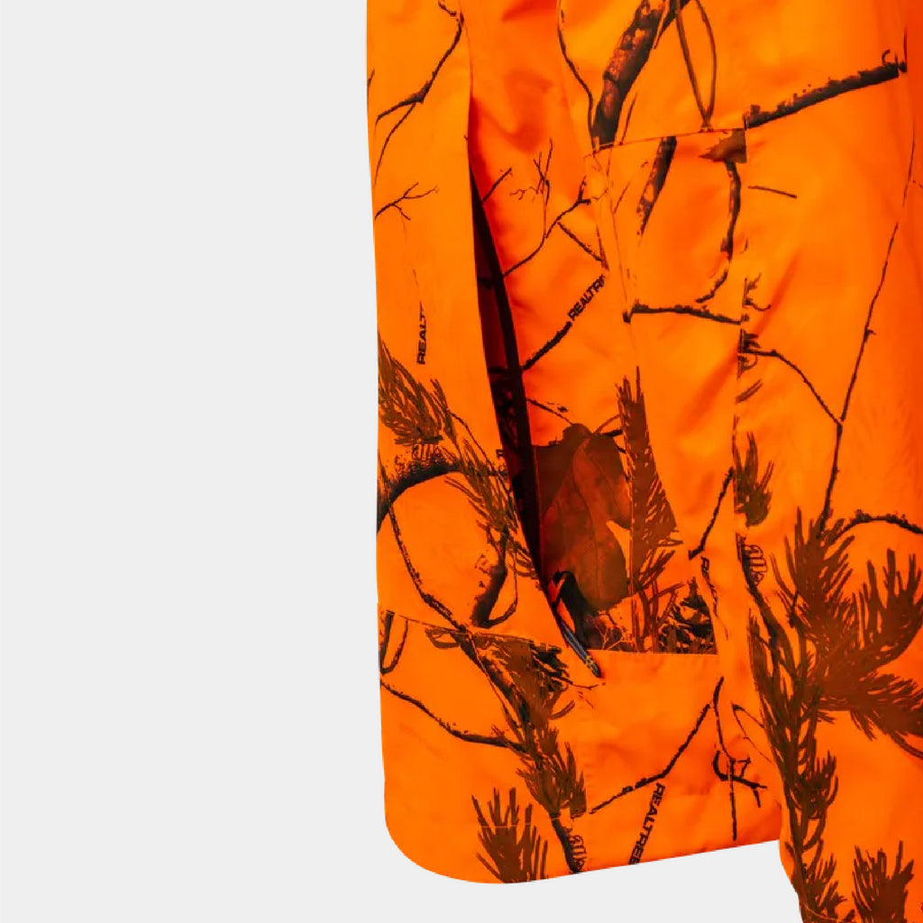 Tosark Jacket Realtree Ap Camo Hd Orange