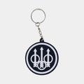 BLUE RUBBER KEYCHAIN
