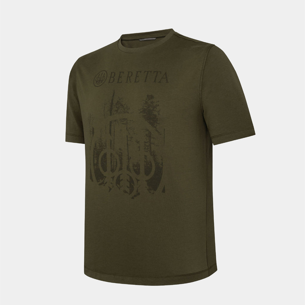 Fir T-shirt Dark Olive