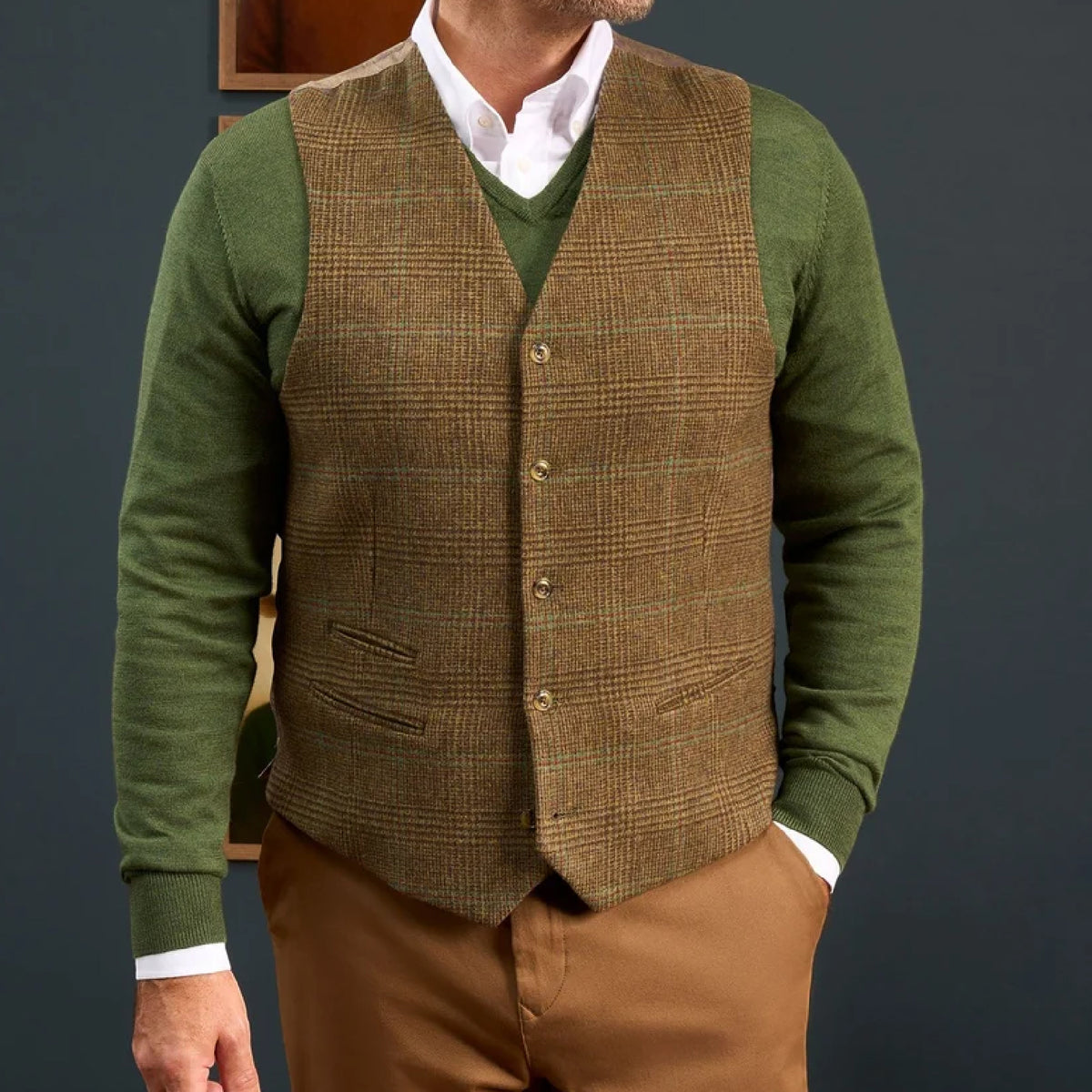 SURREY TWEED WAISTCOAT