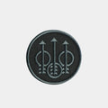 Trident Velcro Patch Black