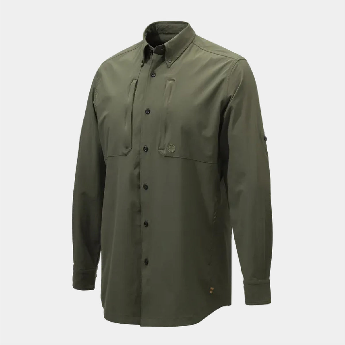 Plain Lightweight Shirt Green Moss