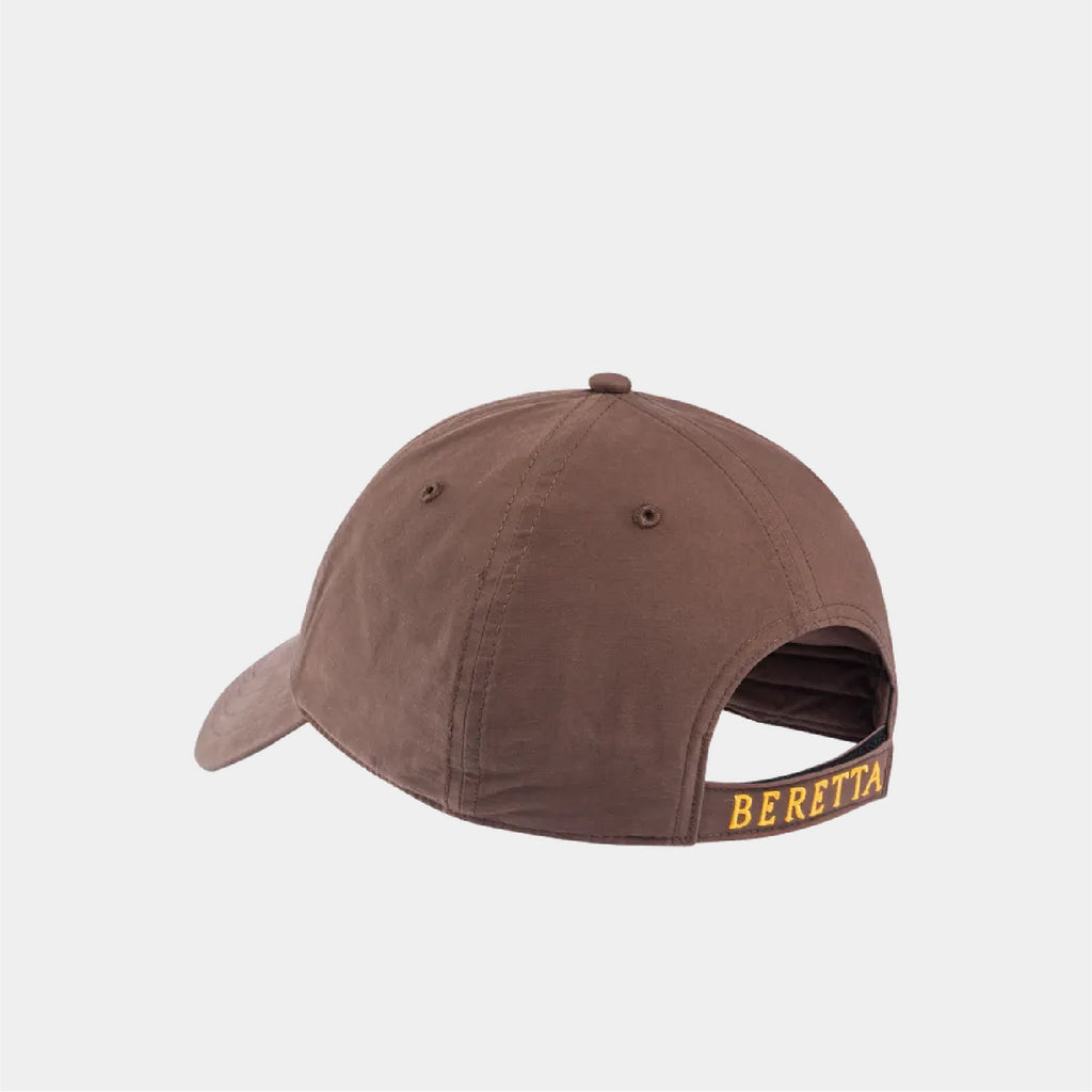 Big B Cap  Light Brown & Orange