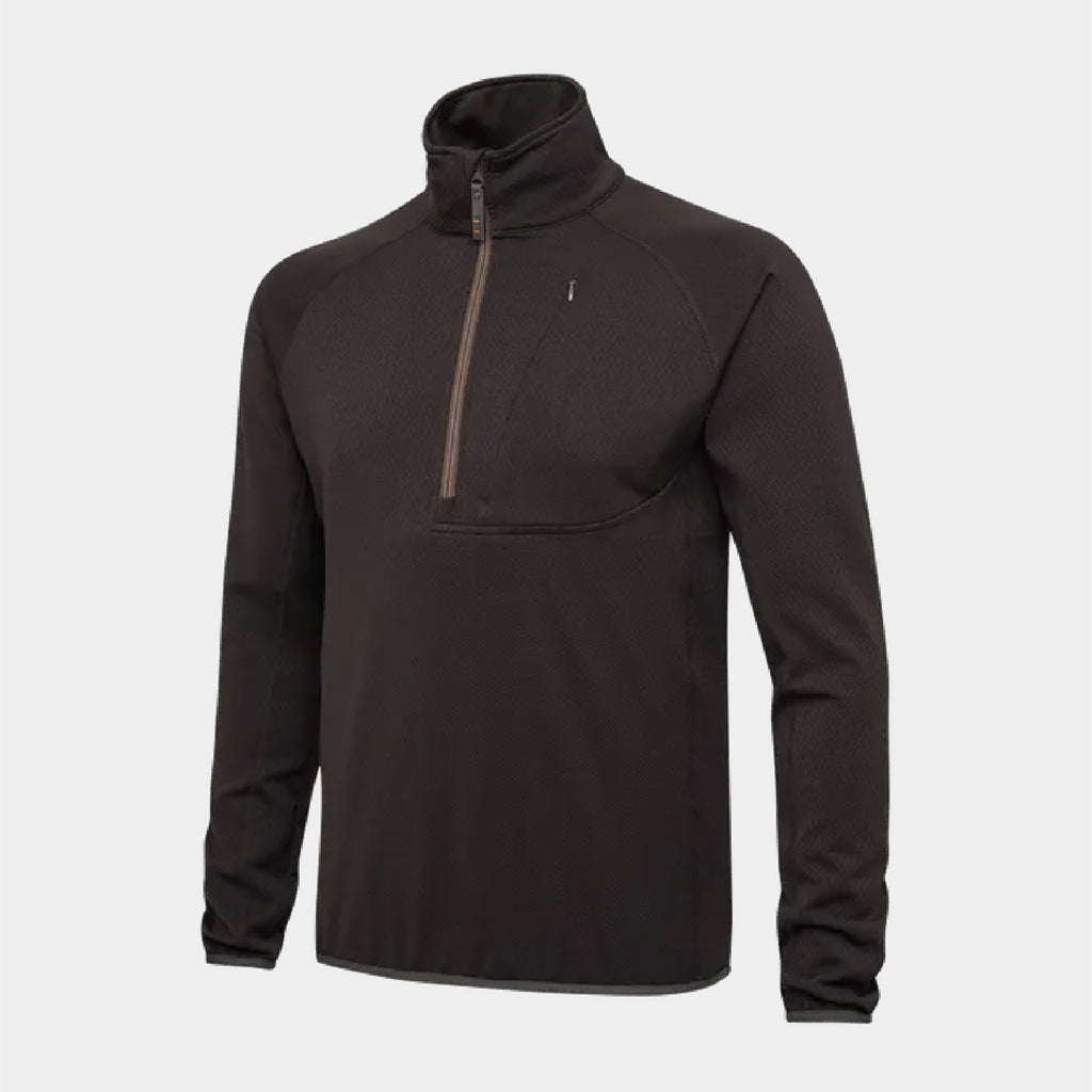 Ceramic Face Fleece Brown Bark