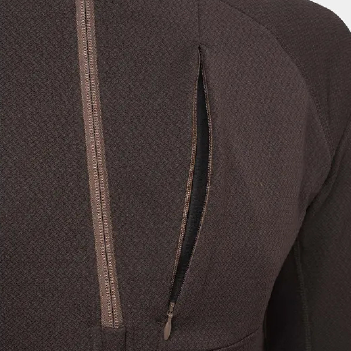Ceramic Face Fleece Brown Bark