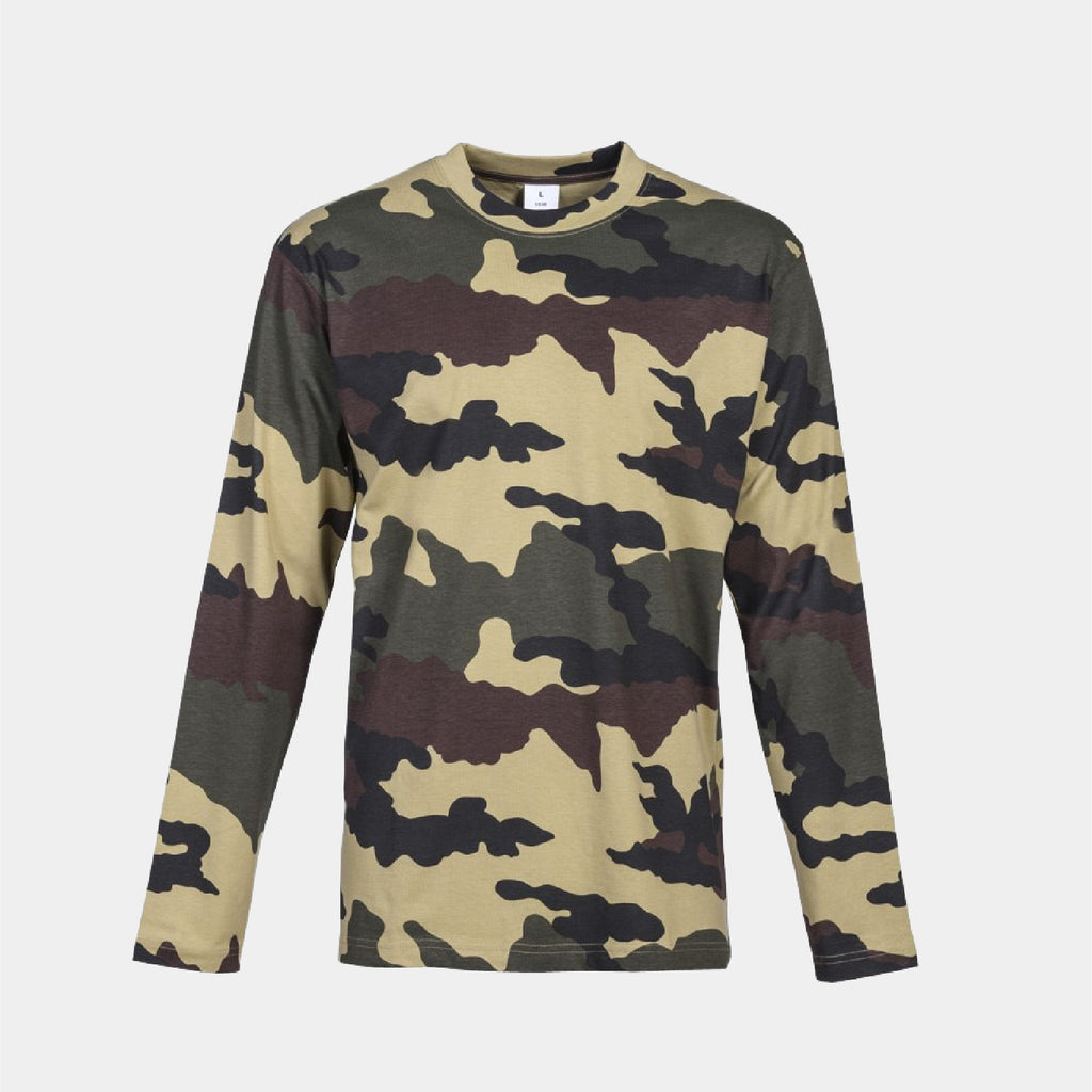 1538 LONG SLEEVES CAMO T-SHIRT
