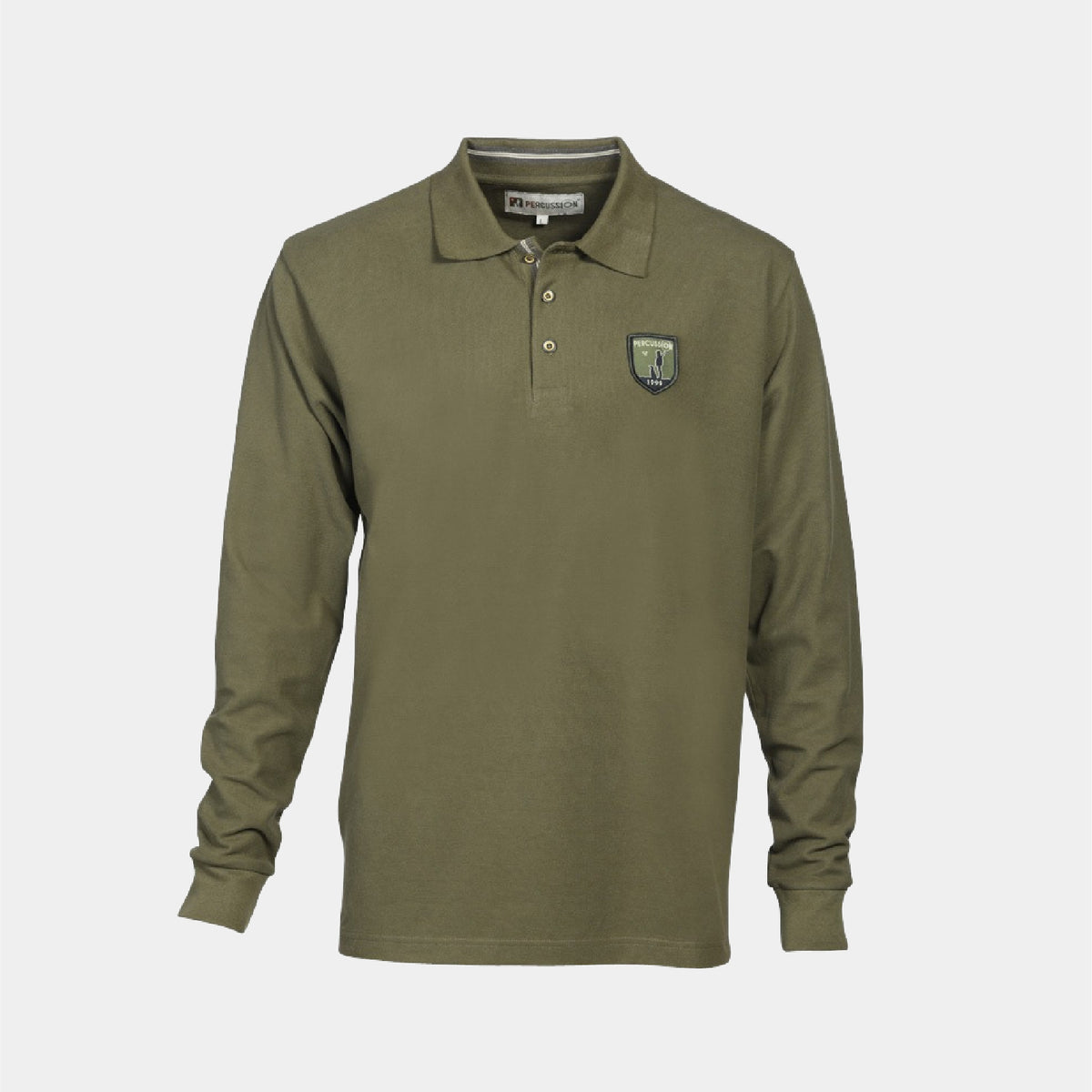 15243 EMBROIDERED LONG SLEEVES POLO SHIRT