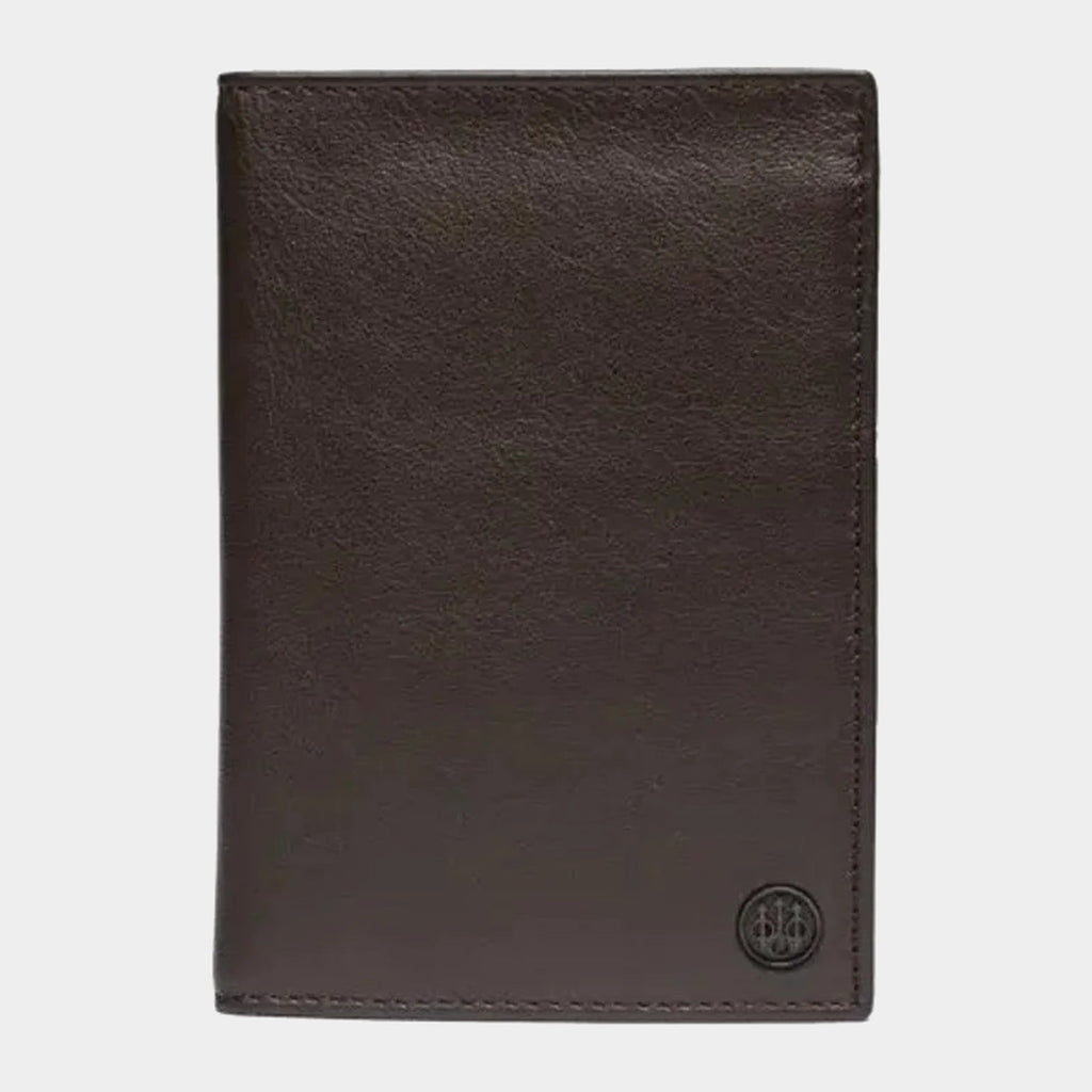 Vertical Bifold Document Holde Brown