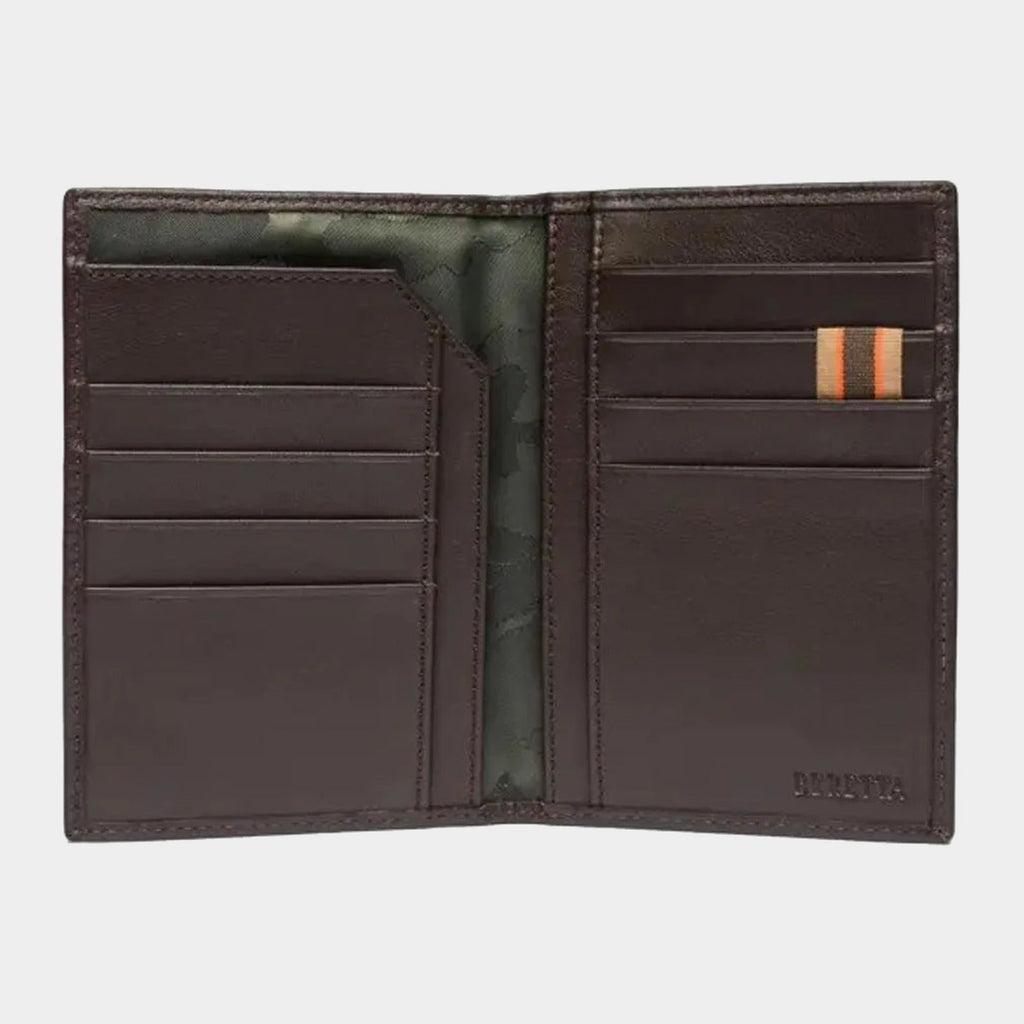 Vertical Bifold Document Holde Brown