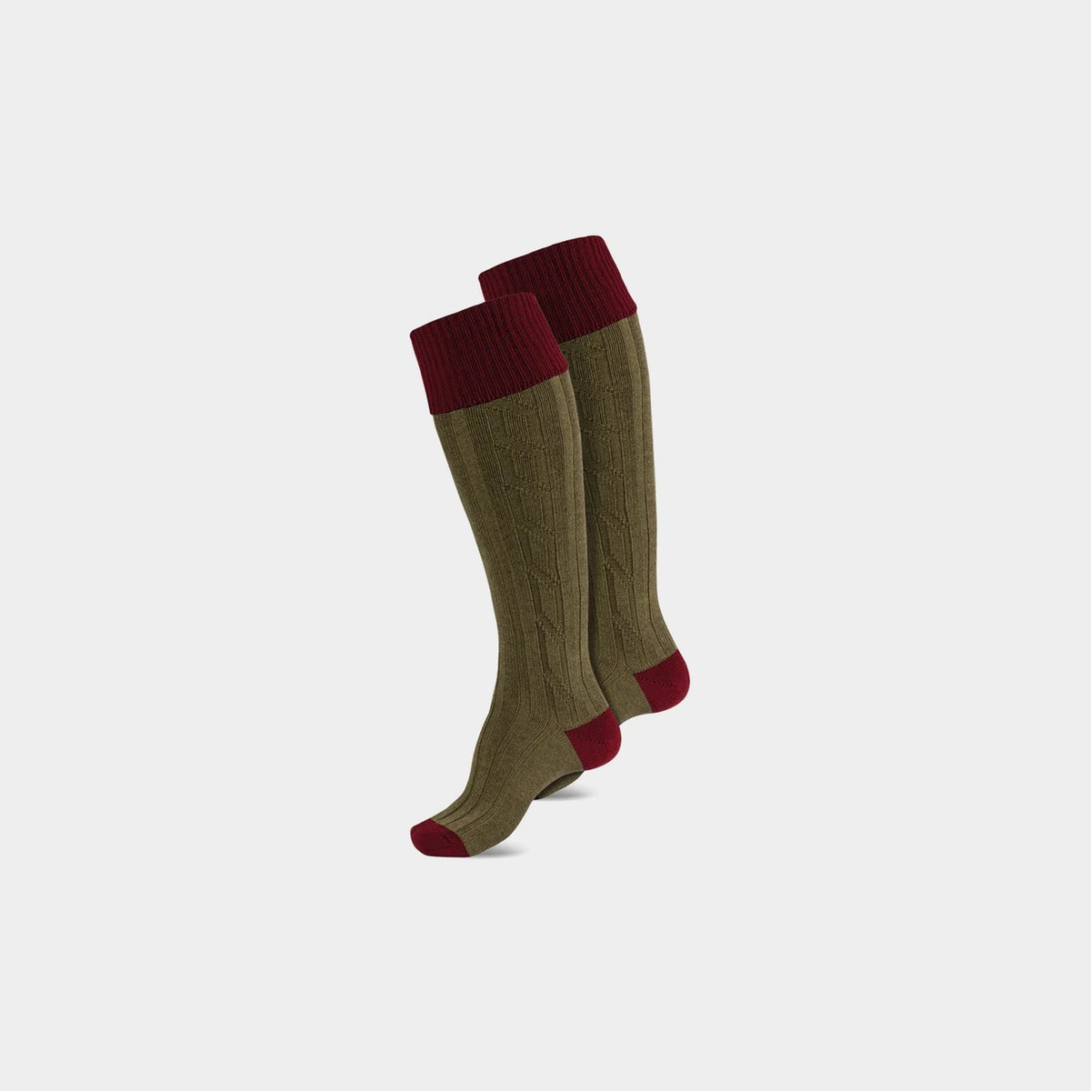 MENS SOCK Bor/Oli