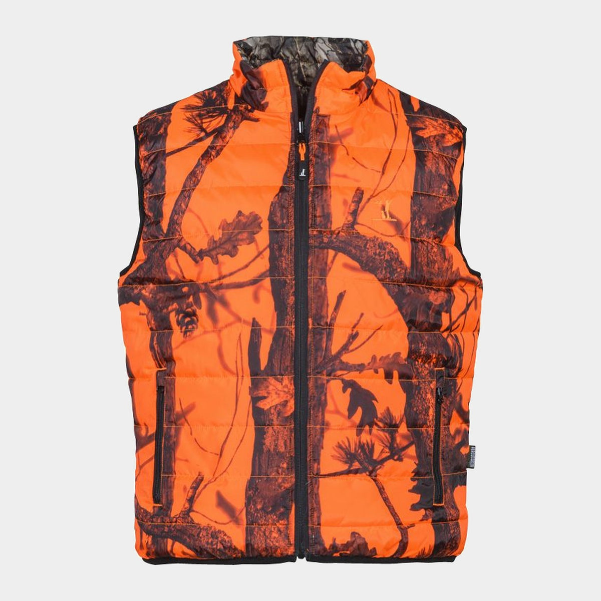 GILET CHASSE WARM REVERSIBLE